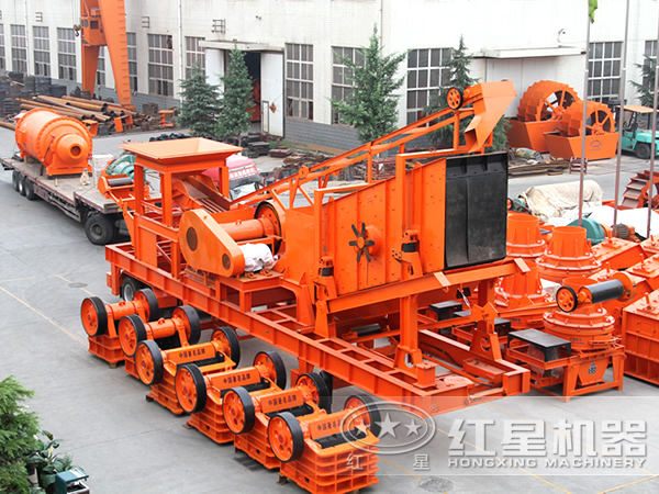 移動(dòng)破碎站 移動(dòng)破碎站