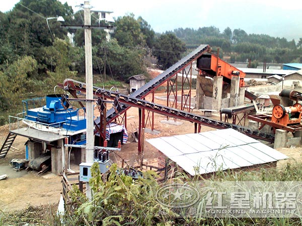 砂石骨料生產(chǎn)線現(xiàn)場(chǎng) 砂石骨料生產(chǎn)線現(xiàn)場(chǎng)