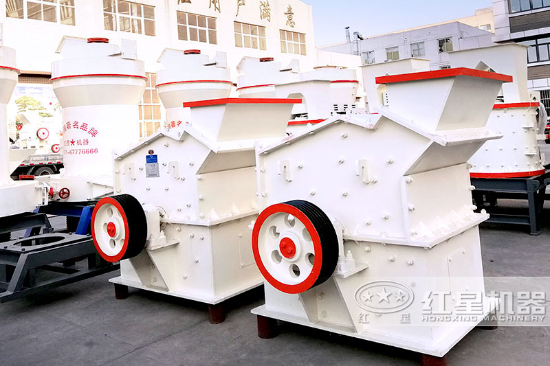 小型細碎機，用來破碎石頭的機器