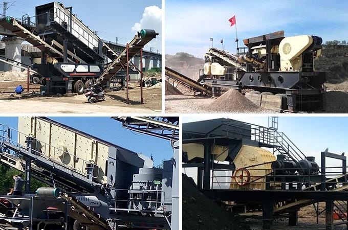 紅星移動式碎石機(jī)械作業(yè)現(xiàn)場集合 紅星移動式碎石機(jī)械作業(yè)現(xiàn)場集合