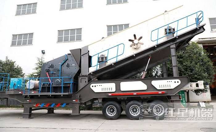 移動式碎石機一體化設計展示圖 移動式碎石機一體化設計展示圖