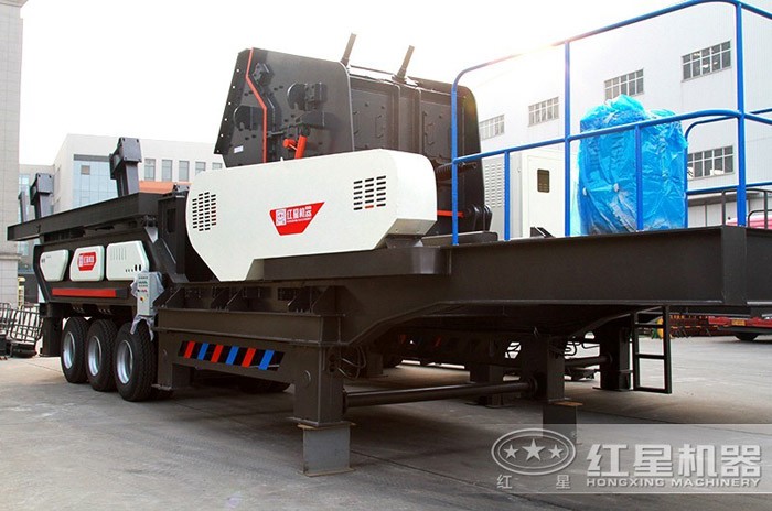 輪胎式大型石子動破碎機 輪胎式大型石子動破碎機