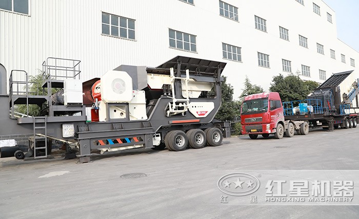 輪胎式移動(dòng)礦石破碎機(jī) 輪胎式移動(dòng)礦石破碎機(jī)