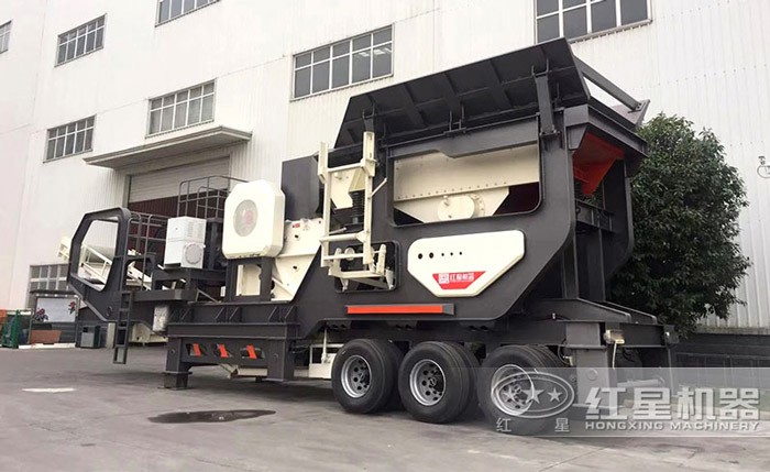 車載式砂(沙)石料分離機 車載式砂(沙)石料分離機