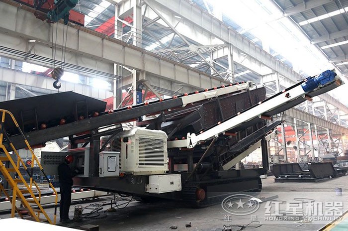 履帶破碎機(jī)發(fā)電組裝置 履帶破碎機(jī)發(fā)電組裝置