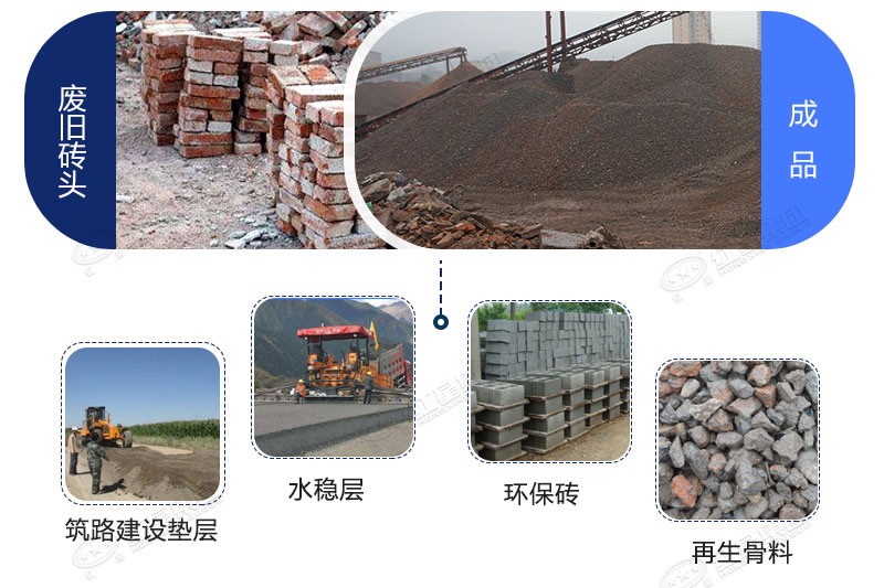 磚渣粉碎后市場(chǎng)價(jià)值高 磚渣粉碎后市場(chǎng)價(jià)值高