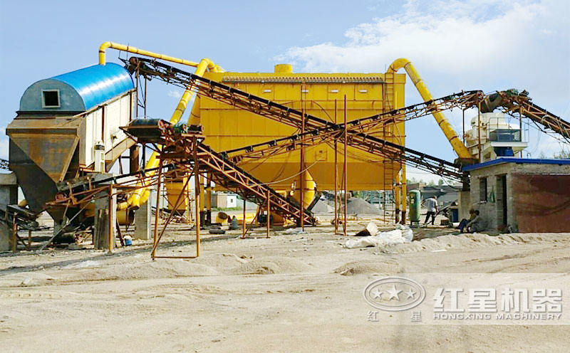 造沙機(jī)現(xiàn)場