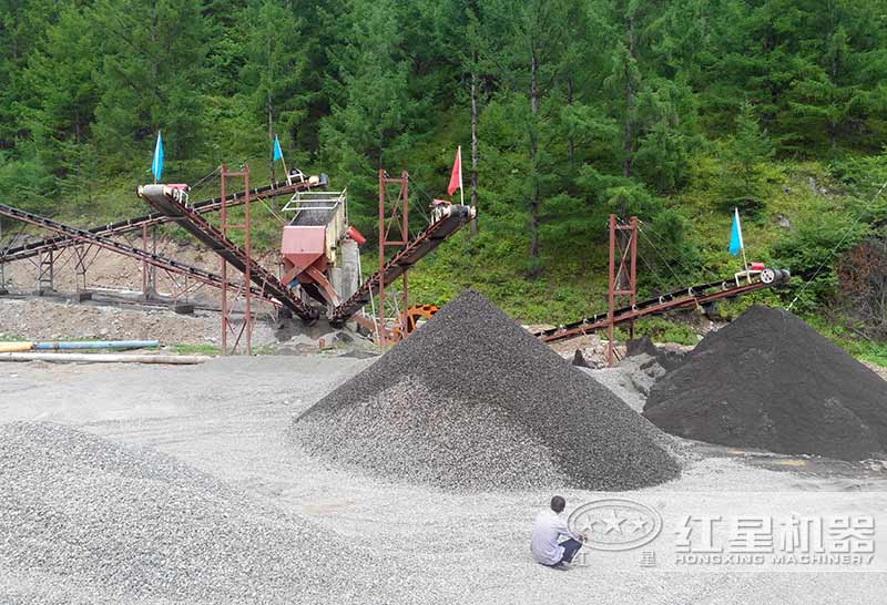 制砂現(xiàn)場(chǎng)