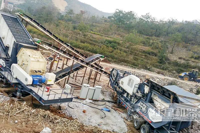 移動碎石機一套多少錢？