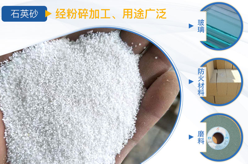 石英砂用途廣泛，投資價值大