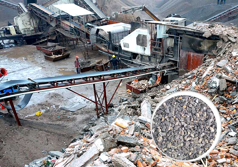 移動(dòng)式小型石頭粉碎機(jī)直接開(kāi)進(jìn)生產(chǎn)現(xiàn)場(chǎng)