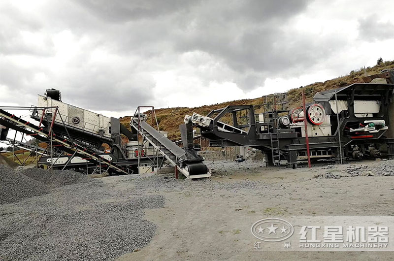 玄武巖移動碎石加工生產(chǎn)線 玄武巖移動碎石加工生產(chǎn)線
