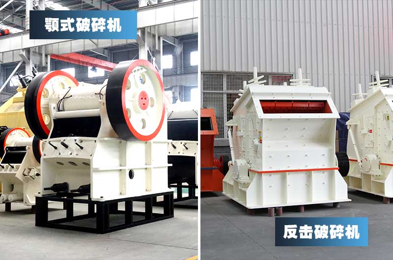 經典組合，固定式破碎機