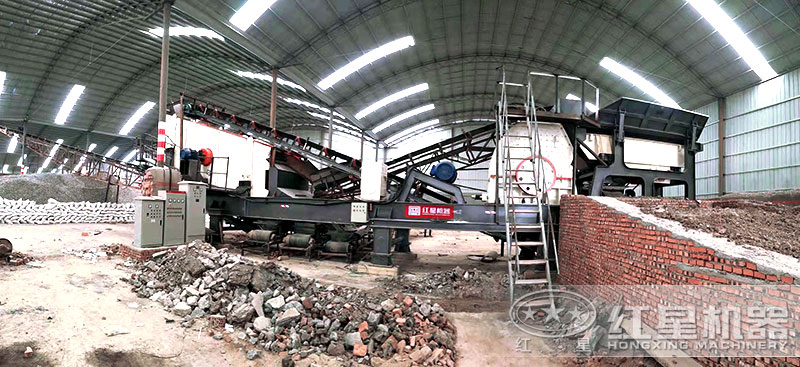 廣西環(huán)保移動制沙設備現(xiàn)場