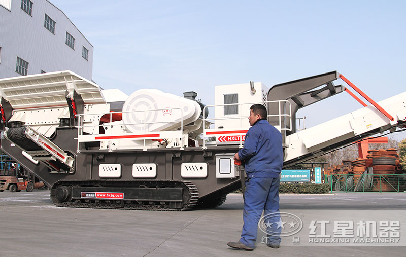 流動制砂機(jī)演示作業(yè)