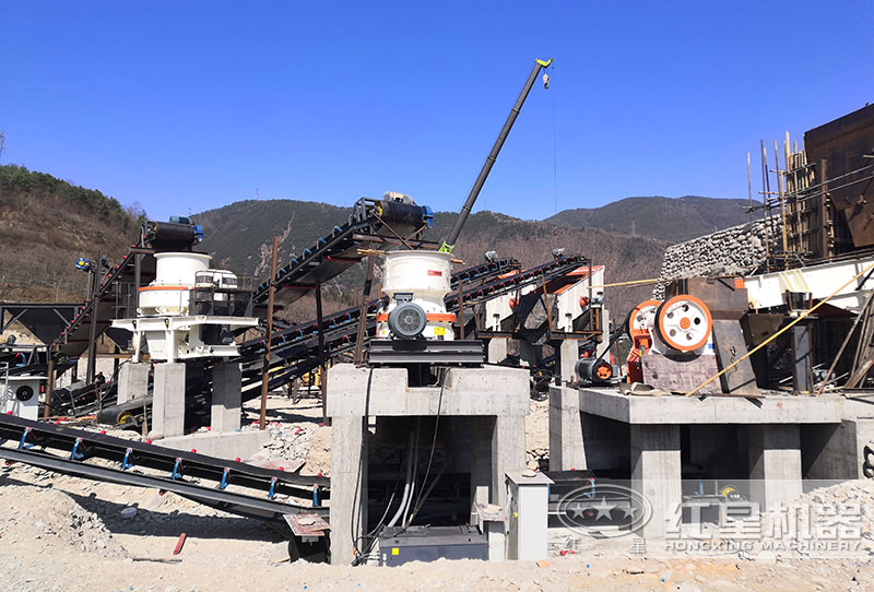 制砂機(jī)現(xiàn)場實景展示